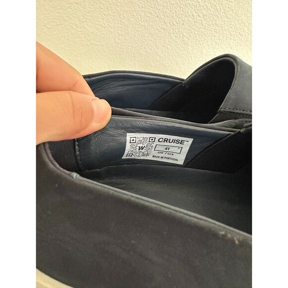 Wolf + Shepherd Cruise Shoes Navy Blue Slip On EU 41 US 10 Women's US 8 Men's - Picture 6 of 10